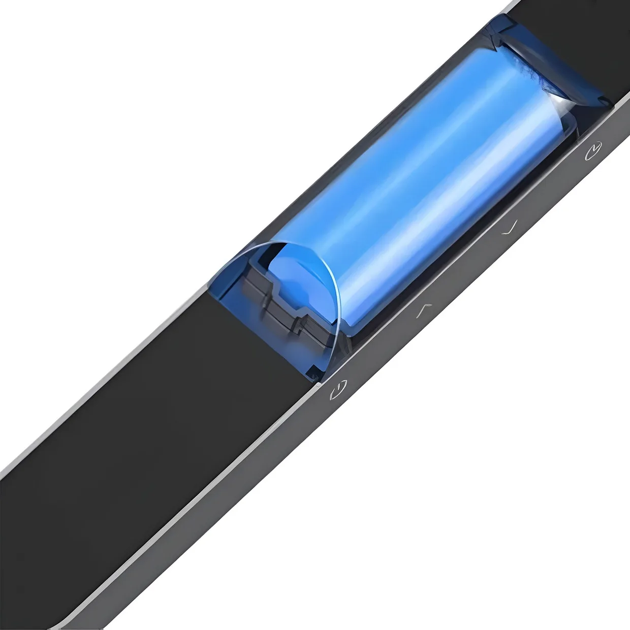 Офисная настольная лампа Baseus Magnetic Stepless Dimming Charging 5W 4000K (DGXC-C0G) Deep Gray — фото 3