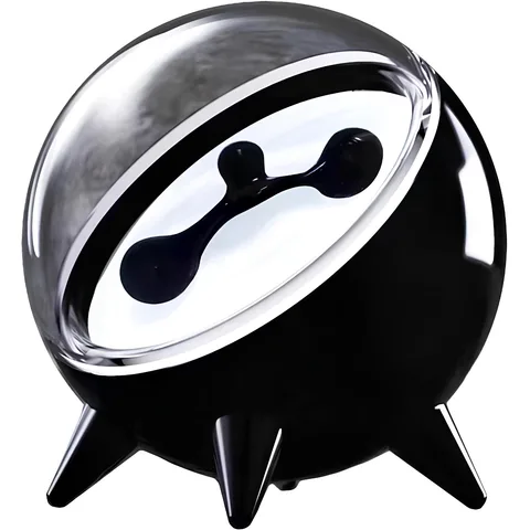 Ферофлюидная музыкальная лампа Ferrofluid Music Rhythm Lamp Sound Sensitive Magnetic Fluid (FMRLSSMFB) Black