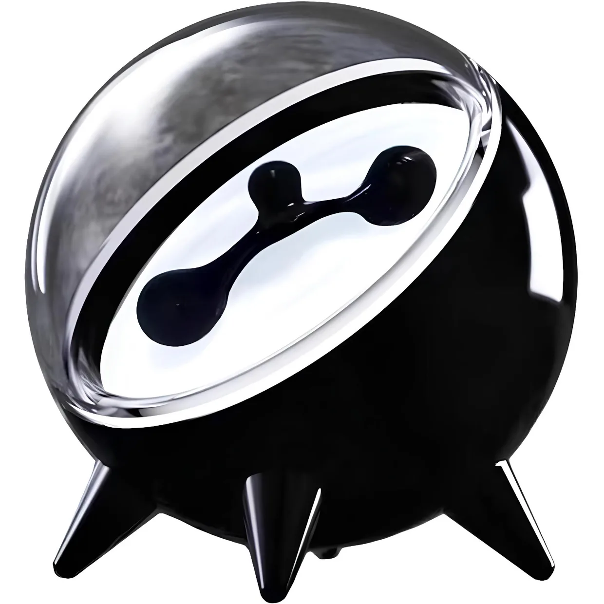 Ферофлюидная музыкальная лампа Ferrofluid Music Rhythm Lamp Sound Sensitive Magnetic Fluid (FMRLSSMFB) Black