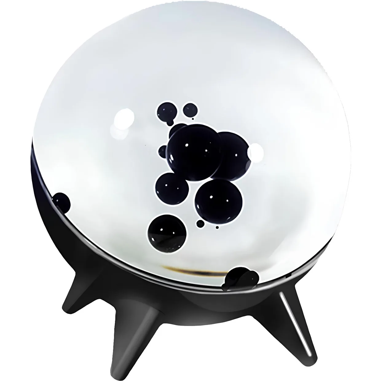 Ферофлюидная музыкальная лампа Ferrofluid Music Rhythm Lamp Sound Sensitive Magnetic Fluid (FMRLSSMFB) Black — фото 2