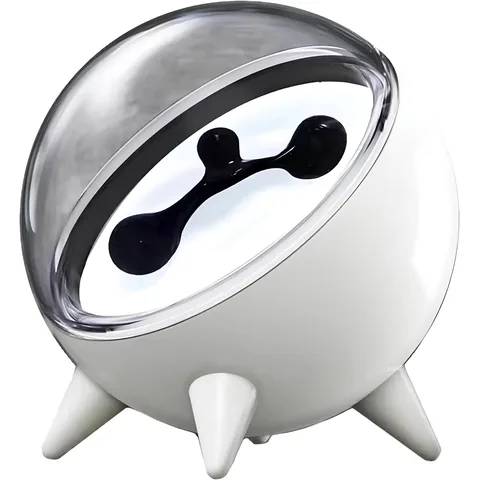 Ферофлюидная музыкальная лампа Ferrofluid Music Rhythm Lamp Sound Sensitive Magnetic Fluid (FMRLSSMFW) White
