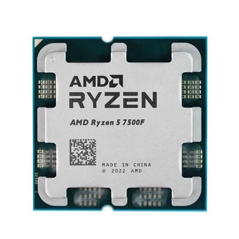 Процессор AMD Ryzen 5 7500F (3.7GHz/32MB, AM5, 65W) Tray (100-000000597)