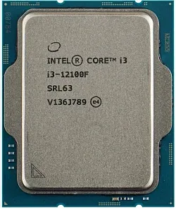 Процессор Intel Core i3-12100F (3.3GHz/12MB, S1700, 60W, Alder Lake) Tray (CM8071504651013)