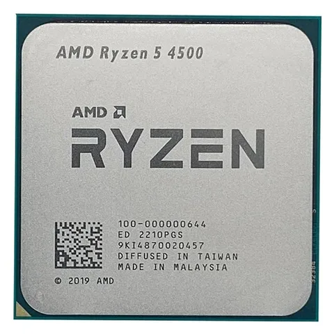 Процессор AMD Ryzen 5 4500 (3.6GHz/8MB, AM4, 65W) Tray (100-000000644)