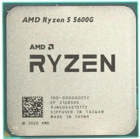 Процессор AMD Ryzen 5 5600G (3.9GHz/16MB, AM4, 65W) Tray (100-000000252)