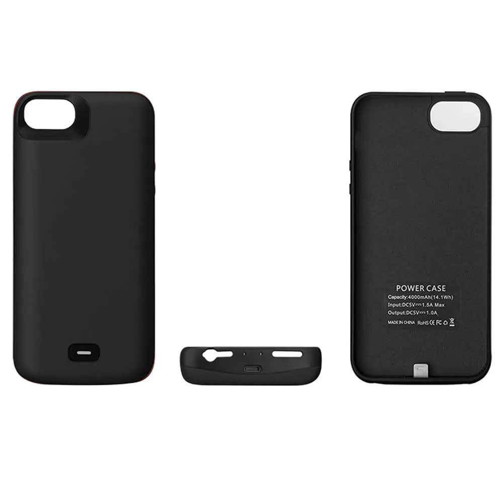 Чехол аккумулятор для iPhone 5/5s/SE Bracket Lite в черном цвете фото 1
