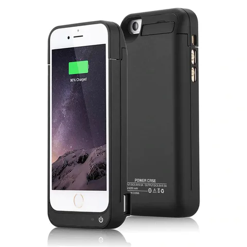 Чохол акумулятор для iPhone 5/5C/5s/SE 4200 mAh black iBattery