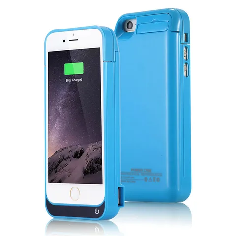 Чохол акумулятор для iPhone 5/5C/5s/SE 4200 mAh blue iBattery