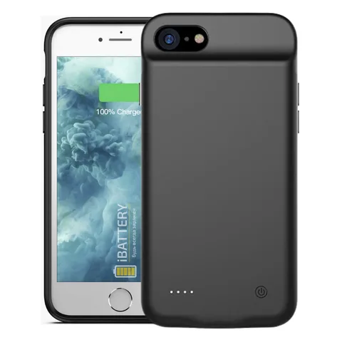 Чохол-акумулятор iBattery для iPhone 6/6s/7/8 Batlow 3000 mAh black