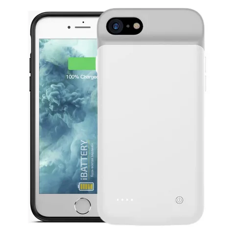 Чохол-акумулятор iBattery для iPhone 6/6s/7/8 Batlow 3000 mAh white