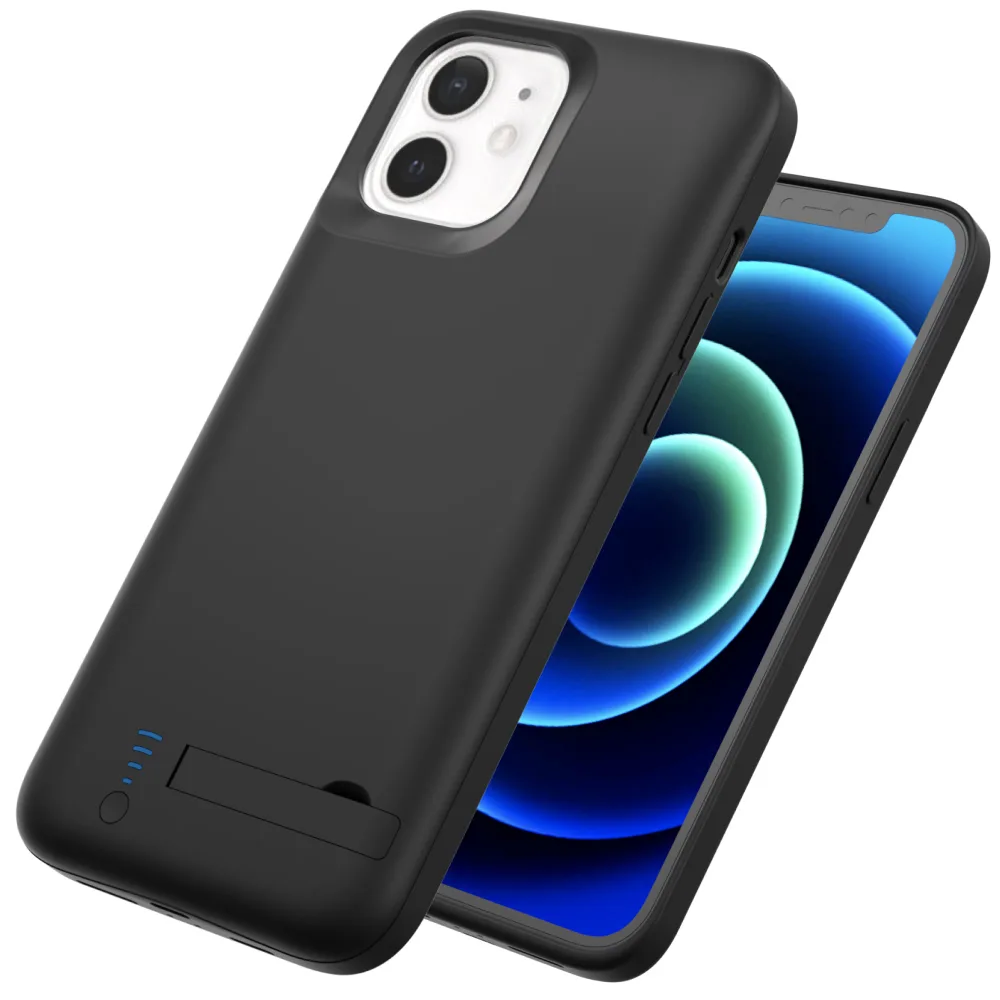 Чохол-акумулятор iBattery для iPhone 12 Mini Bracket 4000 mAh black — фото 5