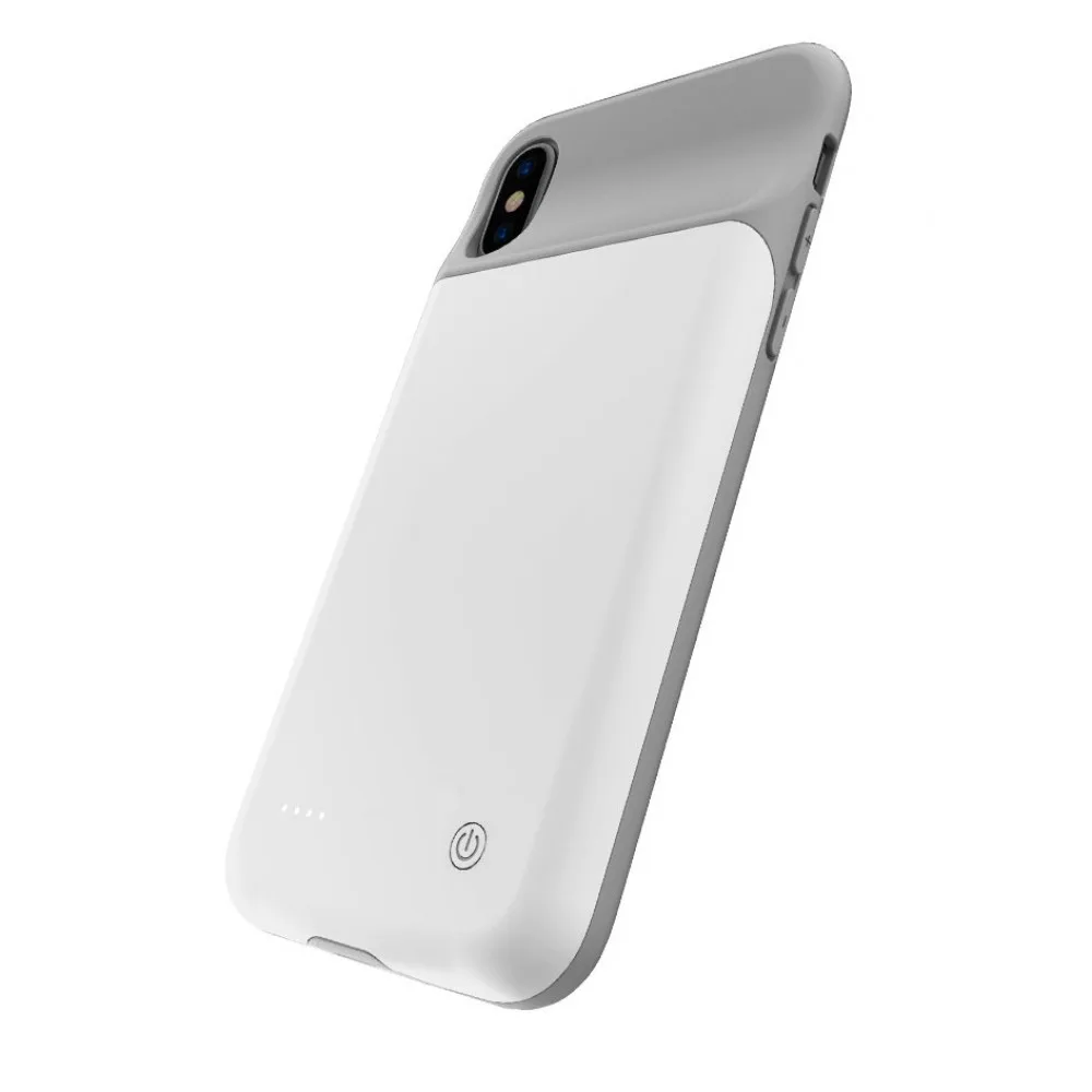 Чохол-зарядка iBattery для iPhone Xs Max Batlow 4000 mAh white — фото 5