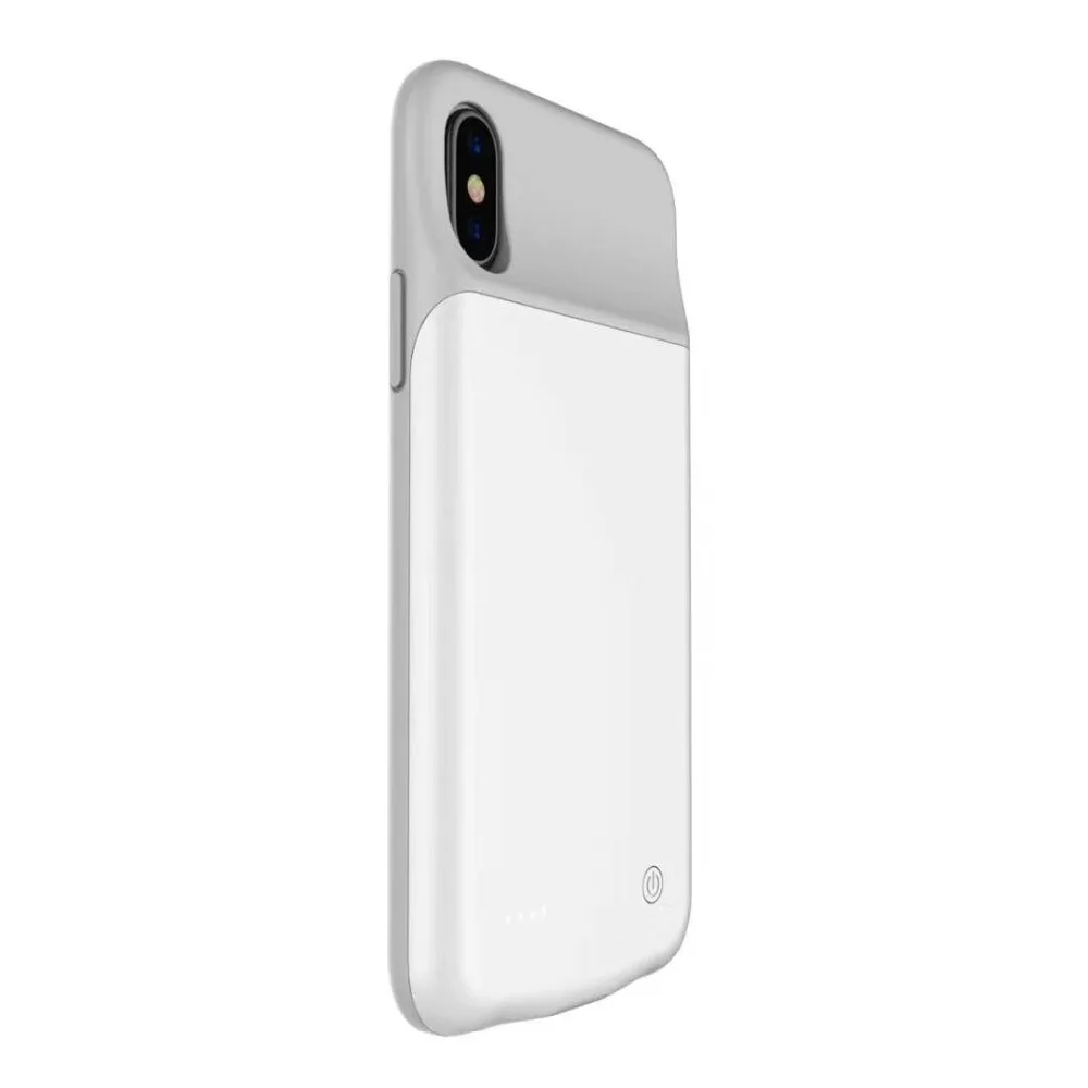 Чохол-зарядка iBattery для iPhone Xs Max Batlow 4000 mAh white — фото 7