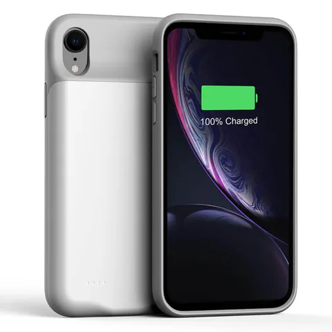 Чохол-акумулятор iBattery для iPhone Xr Batlow 4000 mAh white