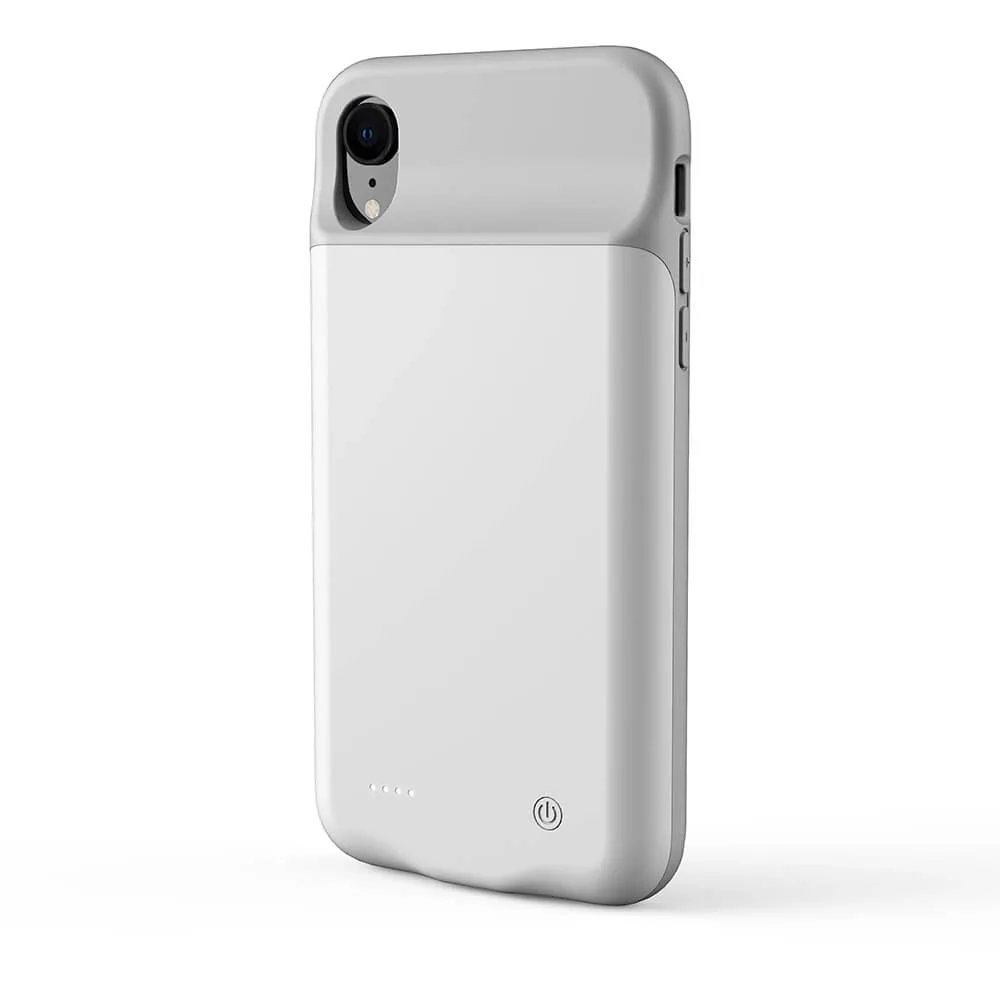 Чохол-акумулятор iBattery для iPhone Xr Batlow 4000 mAh white — фото 4