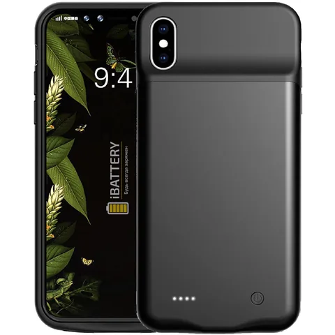 Чохол-зарядка iBattery для iPhone X/XS Batlow 3200 mAh black
