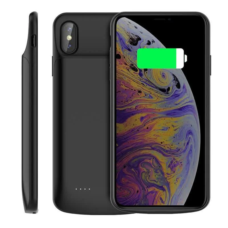 Чохол-зарядка iBattery для iPhone X/XS Batlow 3200 mAh black — фото 6