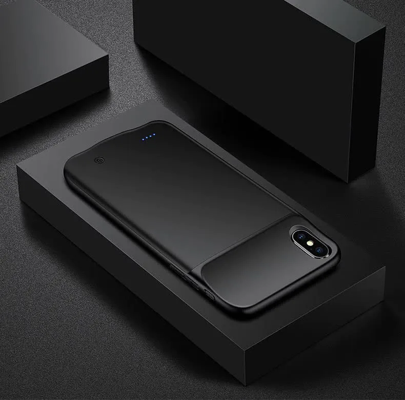 Чохол-зарядка iBattery для iPhone X/XS Batlow 3200 mAh black — фото 9