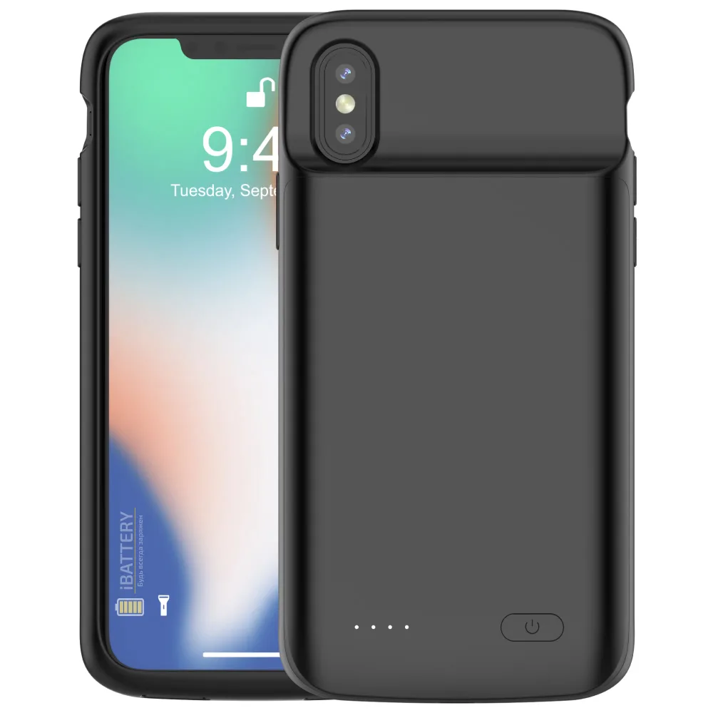 Чохол-акумулятор iBattery для iPhone X/XS Nevest 4100 mAh black