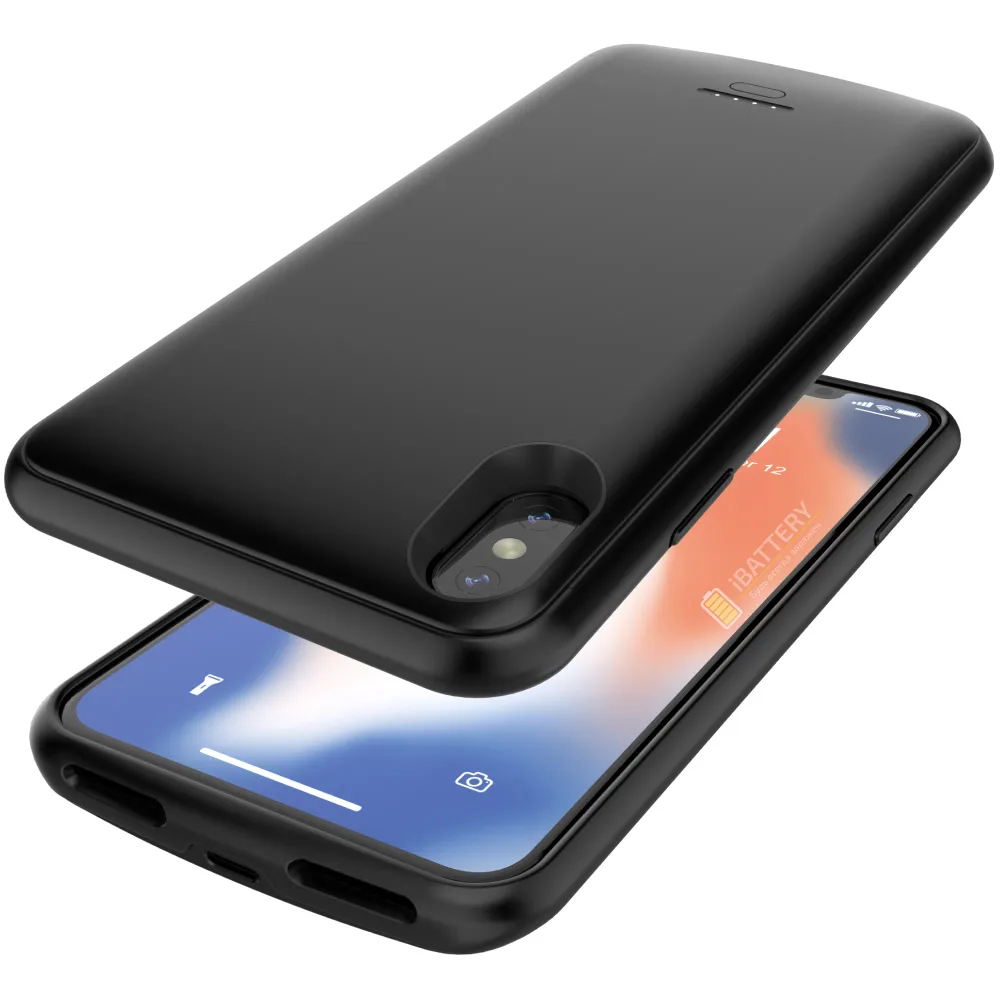 Чохол-батарея iBattery для iPhone X/XS Unitell 4000 mAh black — фото 3