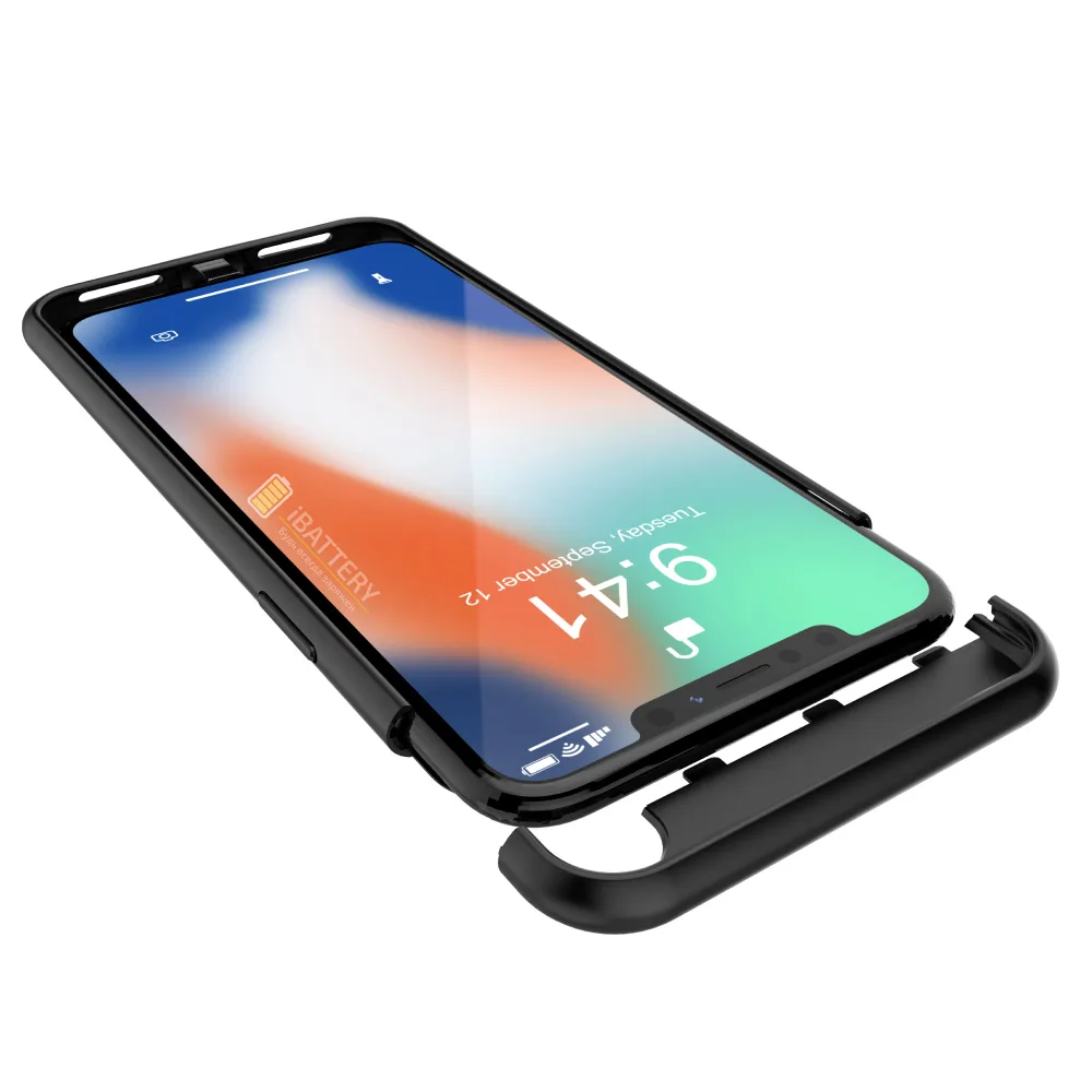 Чохол-батарея iBattery для iPhone X/XS Unitell 4000 mAh black — фото 7