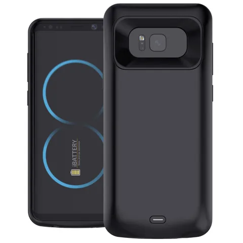 Чохол батарея Samsung S8 5000 mAh black iBattery