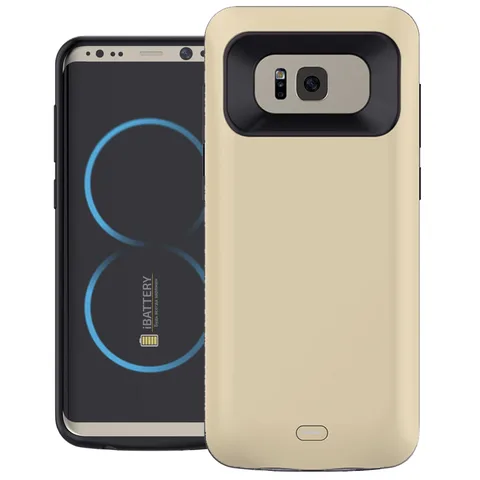 Чохол батарея Samsung S8 5000 mAh gold iBattery