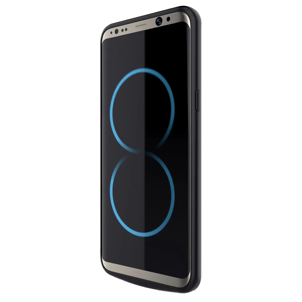 Чехол батарея для Samsung S8 в золотом цвете фото 5