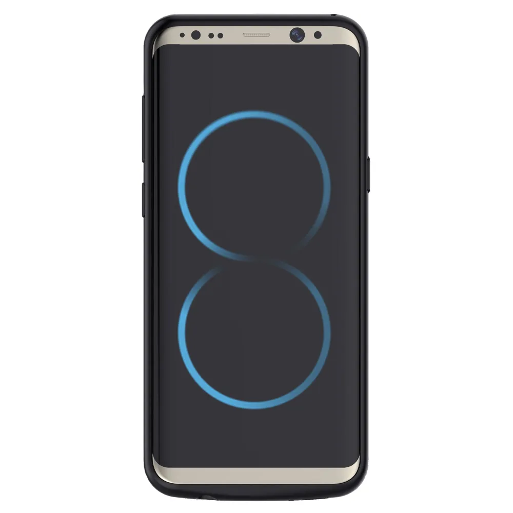 Чехол батарея для Samsung S8 в золотом цвете фото 6