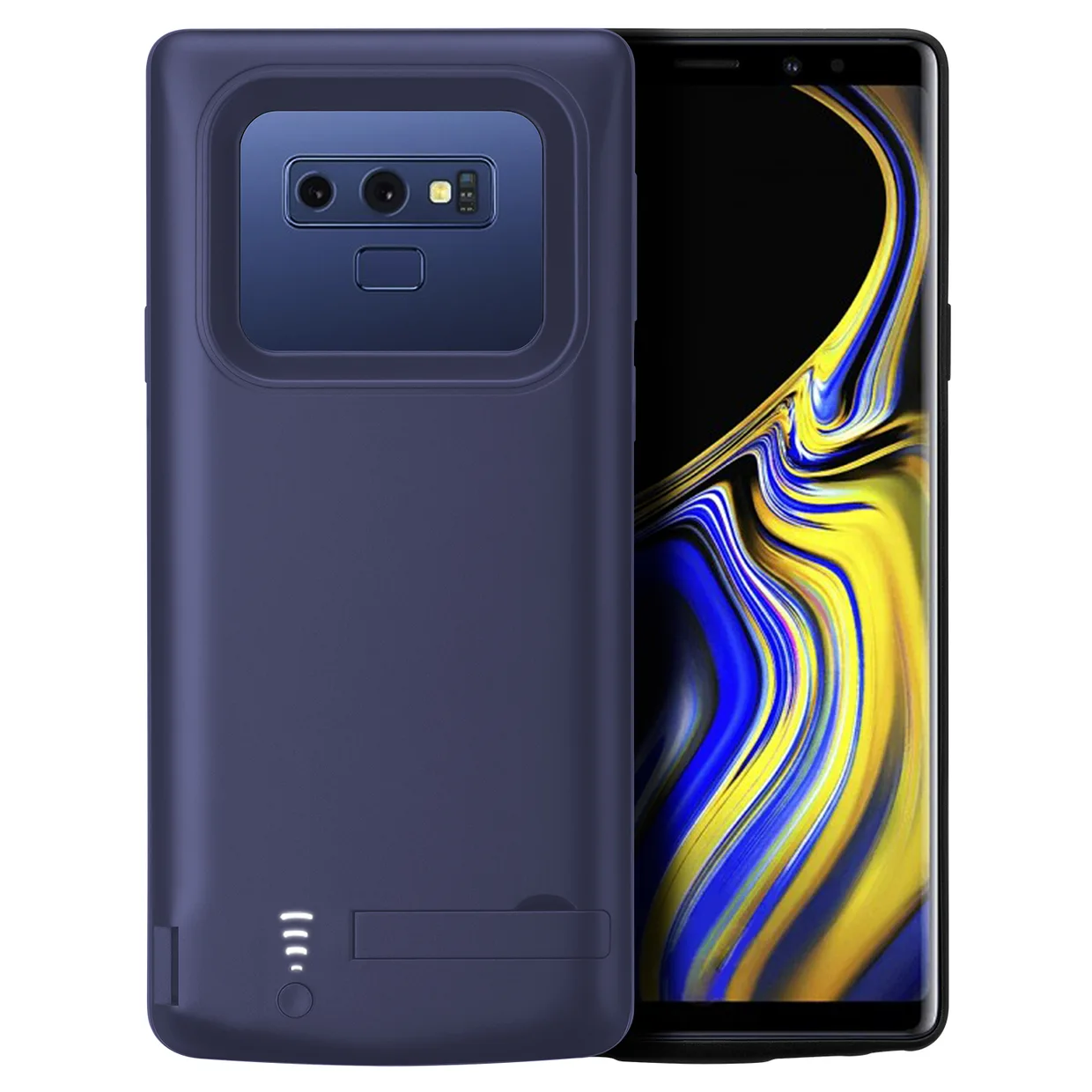 Чехол зарядка для Samsung Note 9 blue 5000 mAh iBattery