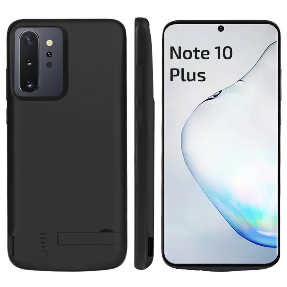 Чехол аккумулятор для Samsung Note 10 Plus 6000 mAh black