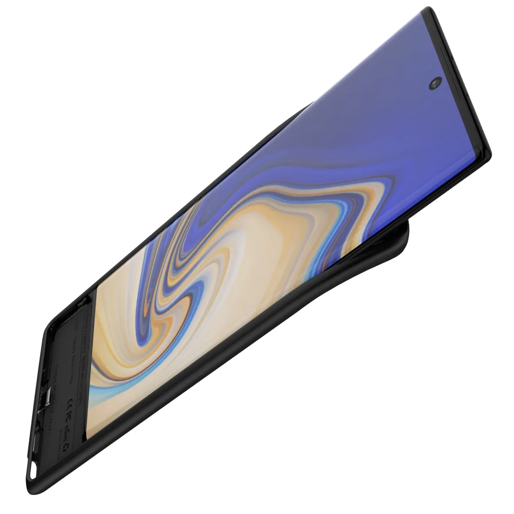 Чехол аккумулятор для Samsung Note 10 Plus в черном цвете фото 7