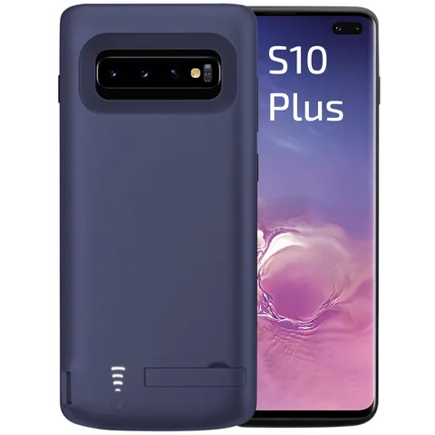 Чохол акумулятор Samsung S10 Plus blue 6000 mAh iBattery