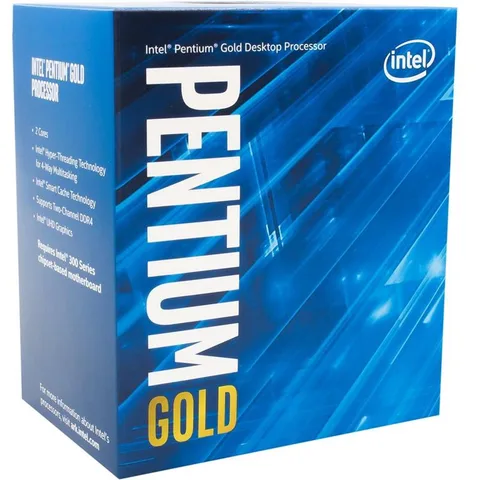Процессор Intel Pentium Gold G6405 (4.1GHz/4MB, S1200, 58W, Comet Lake) Box (BX80701G6405)