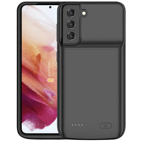 Чохол зарядка Samsung S21 Plus black 6000 mAh iBattery