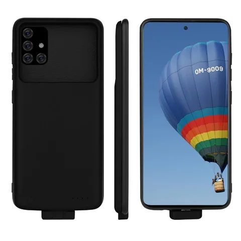 Чохол батарея для Samsung A51/A71 на 5000 mAh black