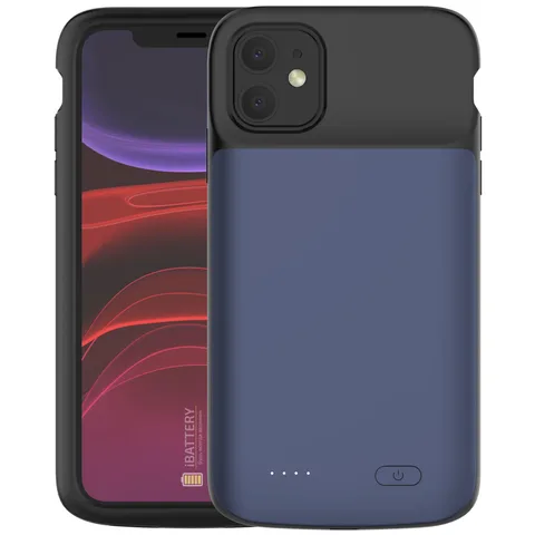 Чохол-акумулятор iBattery для iPhone 11 Nevest 5000 mAh blue
