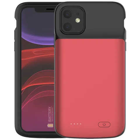 Чохол-акумулятор iBattery для iPhone 11 Nevest 5000 mAh red