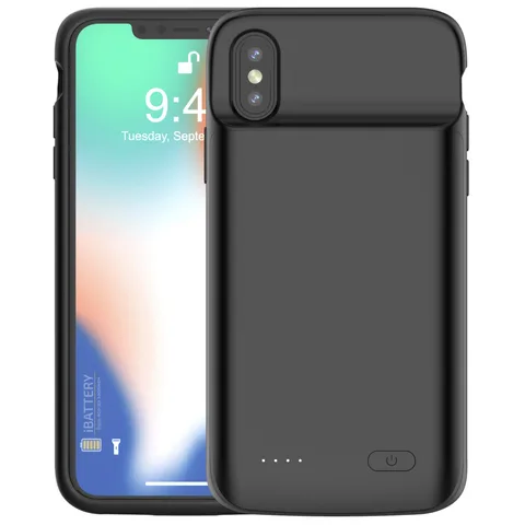 Чохол-зарядка iBattery для iPhone XS Max Nevest 5000 mAh black