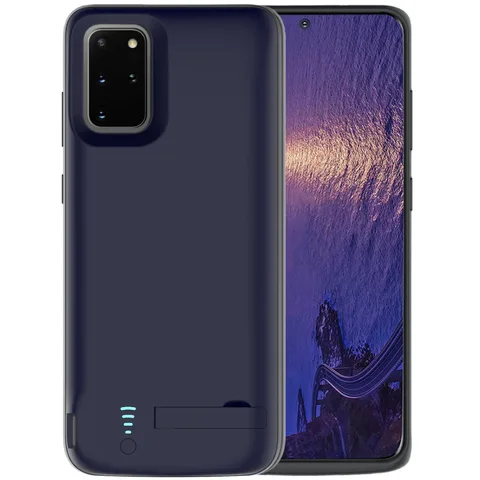 Чохол батарея Samsung S20 Plus 6000 mAh blue iBattery