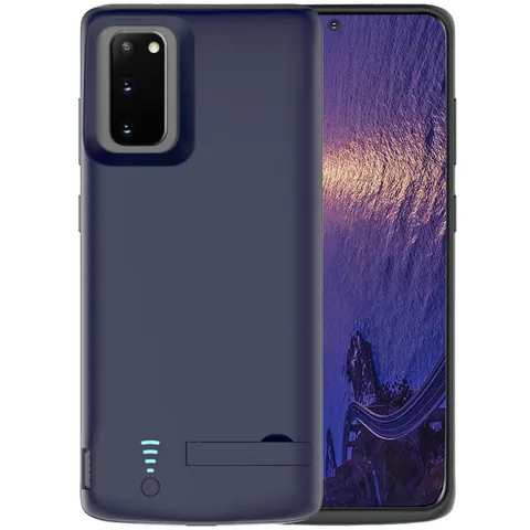 Чохол батарея Samsung S20 blue 5000 mAh iBattery