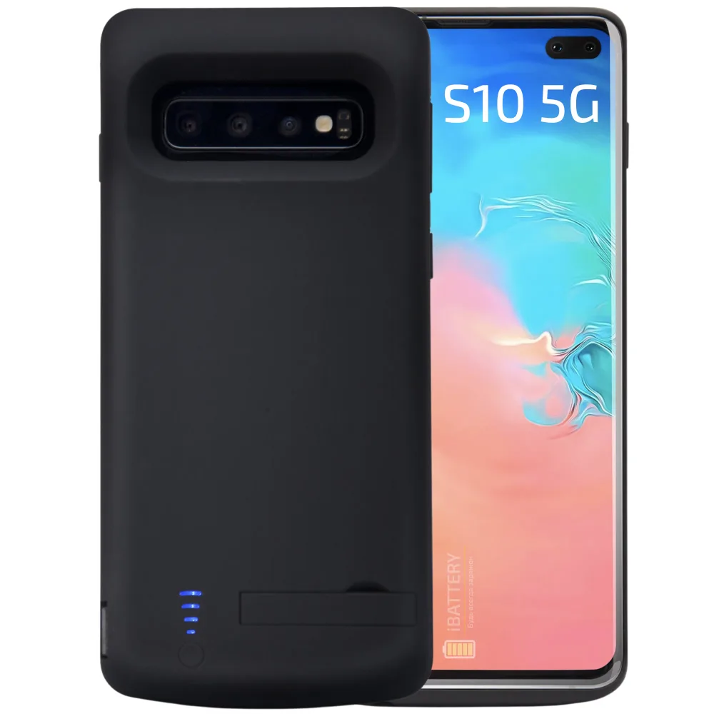 Чехол аккумулятор для Samsung S10 5G black 6500 mAh iBattery