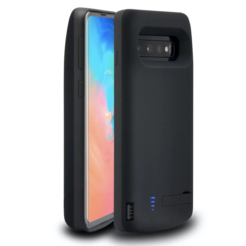 Чехол аккумулятор для Samsung S10 5G в черном цвете фото 2