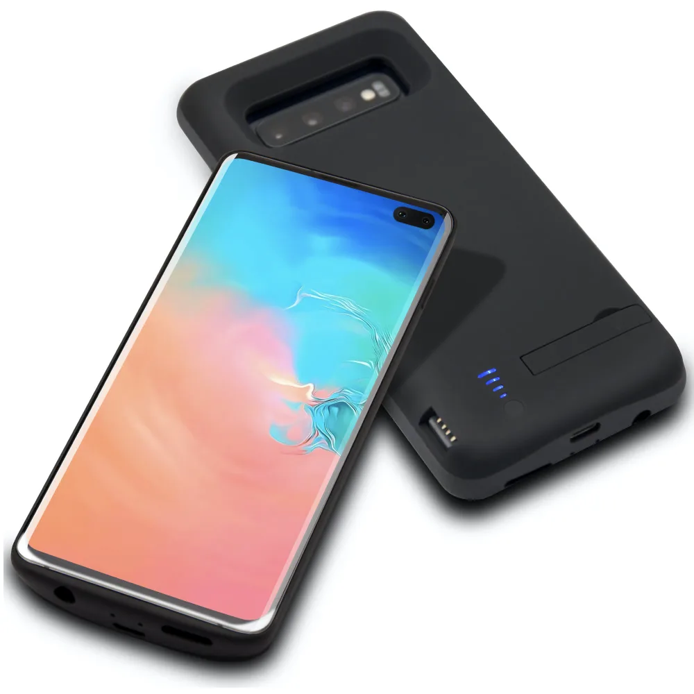 Чехол аккумулятор для Samsung S10 5G в черном цвете фото 3