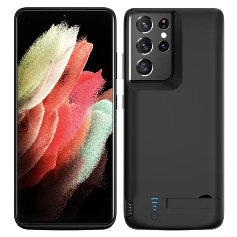 Чохол акумулятор Samsung S21 Ultra black 5000 mAh iBattery