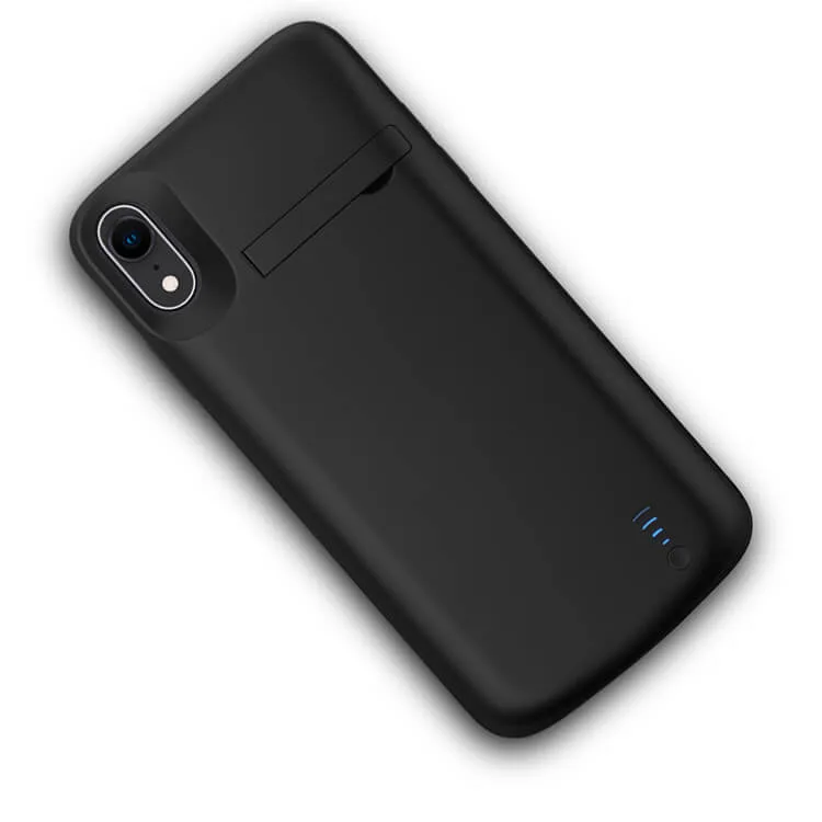 Чохол-зарядка iBattery для iPhone XR Bracket 6000 mAh black — фото 3