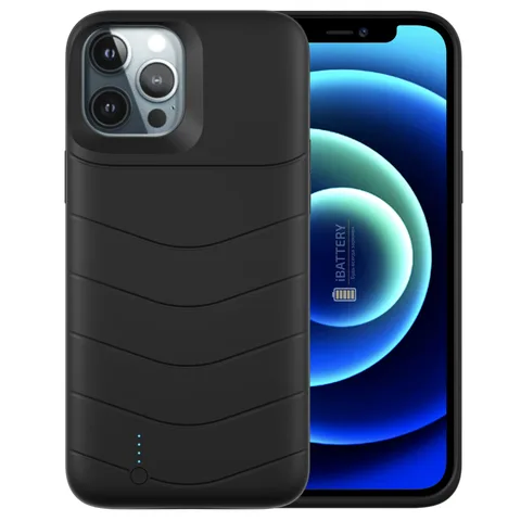Чохол-зарядка iBattery для iPhone 12/12 Pro Bracket Lite 5000 mAh black