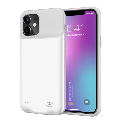 Чохол powerbank iBattery для iPhone 11 Slan 6000 mAh white