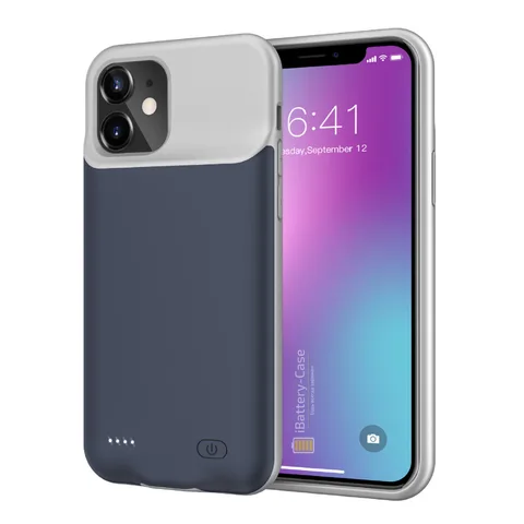 Чохол powerbank iBattery для iPhone 11 Slan 6000 mAh blue