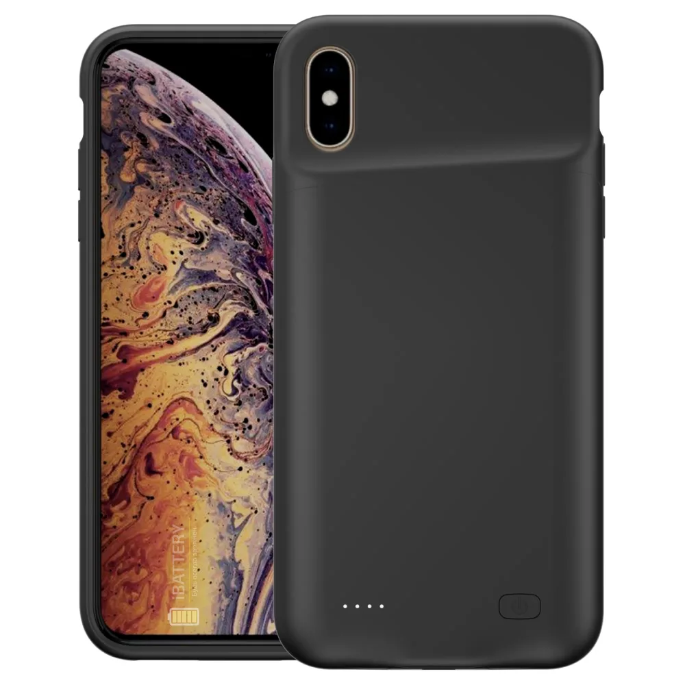 Чохол-акумулятор iBattery для iPhone XS Max Slan 6000 mAh black